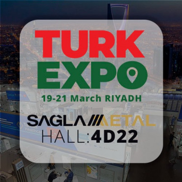 Sağlam Metal Will Welcome Its Visitors at the Turk Expo Riyadh Fair!