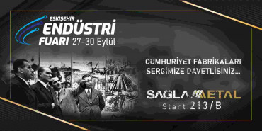 We're at the Eskişehir Industry Fair from September 27th to 30th!