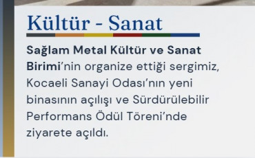 Kocaeli Sanayi Odası Sürdürülebilir Performans Ödül Töreni ve Yeni Hizmet Binası Açılışı 